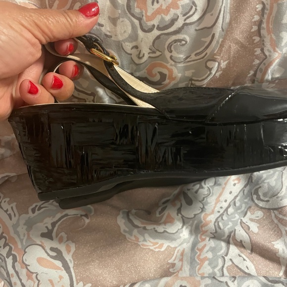 Black Prada wedge size 6.5 - Picture 3 of 5